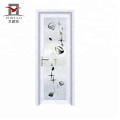 2018 china alibaba factory new design high quality bathroom door with glass